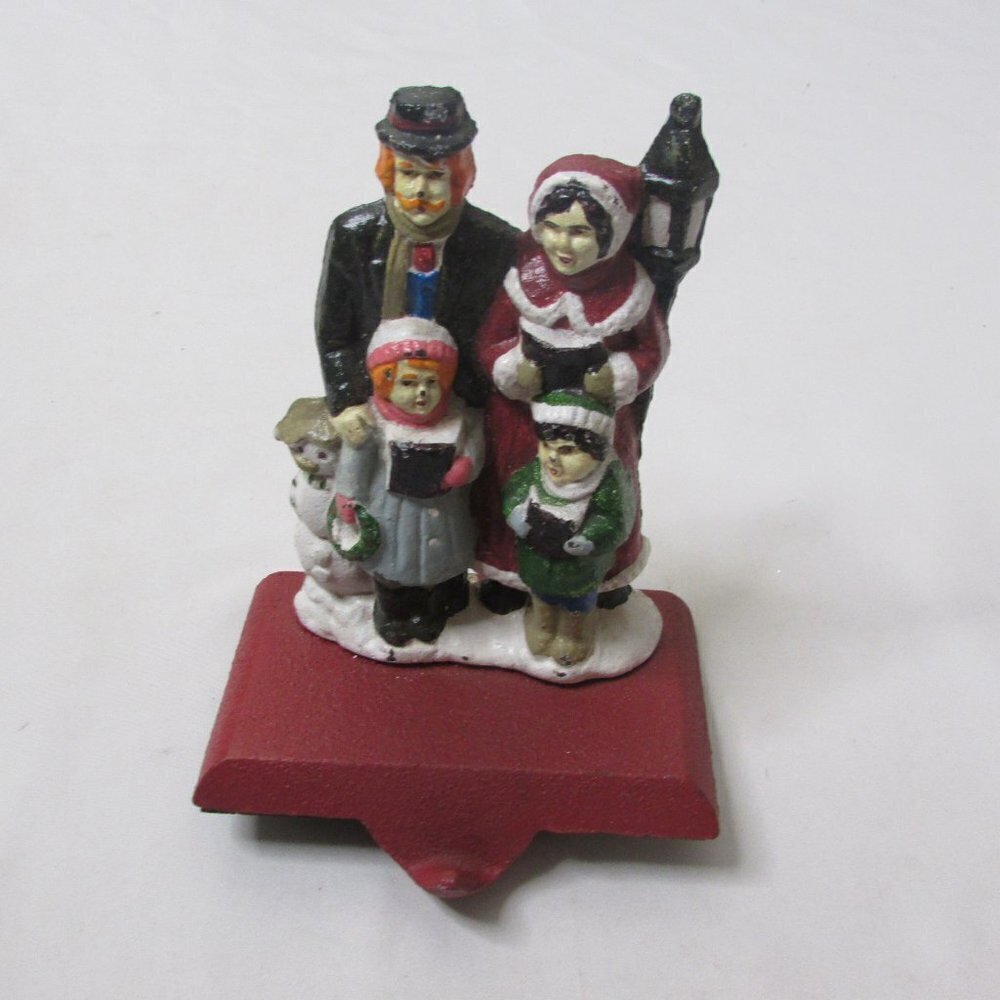 Artmark Vintage Cast Iron Dickens Stocking Holder